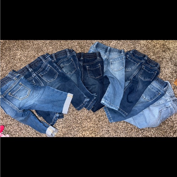 8 pairs of 3-6 months Old Navy ballerina Jeggings - Picture 2 of 3